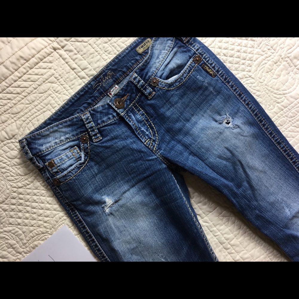 Silver Twisted Boot 28/33